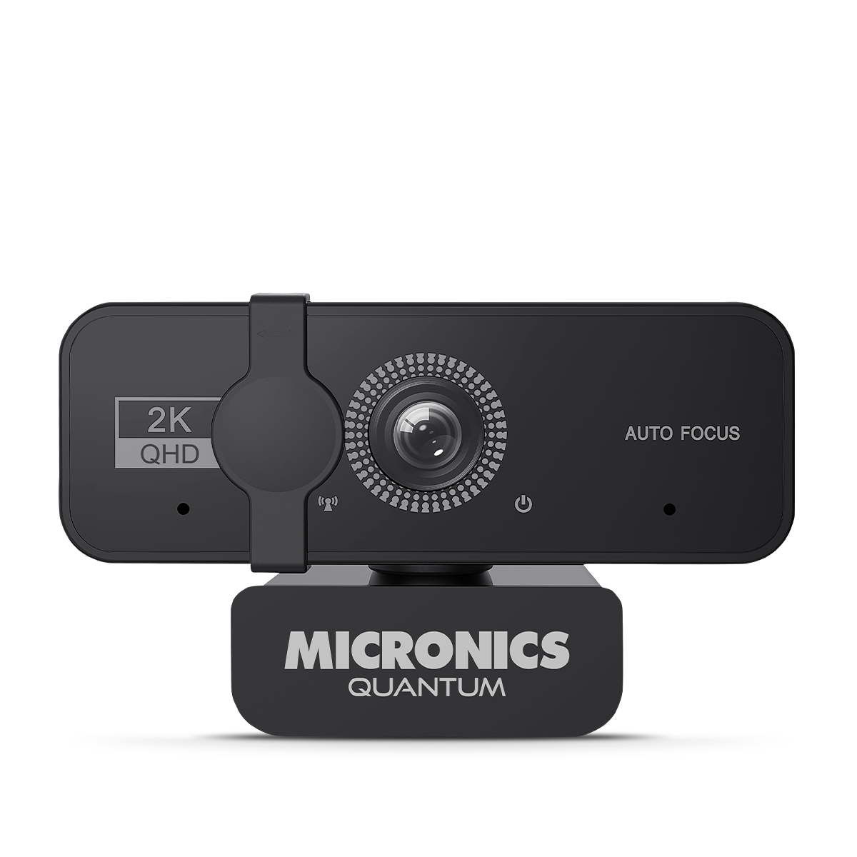 CAMARA WEB MICRONICS QUANTUM MIC W700 RESOLUCIÓN 2K MICROFONO INCORPORADO + TRIPODE