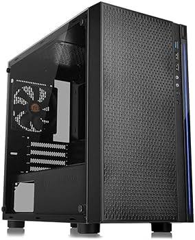 CASE MICRO-ATX - THERMALTAKE - VERSA H18 TG - GABINETE CON PANEL LATERAL DE VIDRIO TEMPLADO (TG), FORMATO MICRO-ATX, PANEL I/O CON USB 3.0 Y 2.0, CONECTORES DE
