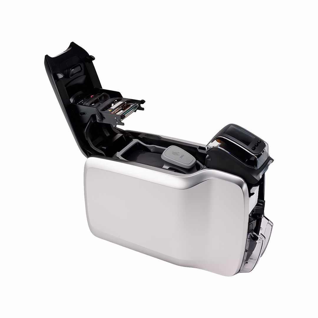 IMPRESORA DE TARJETAS ZEBRA - SERIE ZC300 MONOCROMÁTICA O COLOR, RESOLUCIÓN 300 DPI - ZC32-000CQ00LA00 - Vista 3
