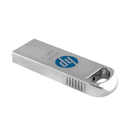 MEMORIA USB HP - X306W HPFD306W-256 -256GB, USB 3.2, CARCASA METALICA PLATEADA - HPFD306W-256