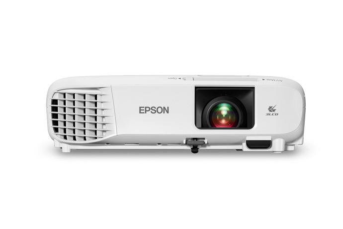PROYECTOR EPSON POWERLITE E20-RESOLUCION 1024X768, CONECTORES VGA RTC, USO EDUCATIVO/COMERCIAL - V11H981020