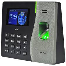 RELOJ BIOMETRICO - ZKTECO - K14 - RELOJ DE CONTROL DE ASISTENCIA BIOETRICO (HUELLA), REGISTRO DE ENTRADA/SALIDA