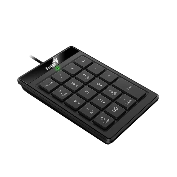 TECLADO NUMERICO - GENIUS - NUMPAD 110 - USB COMPACTO, 19 TECLAS,INCLINACION AJUSTABLE, PLUG AND PLAY, COLOR NEGRO - Vista 3